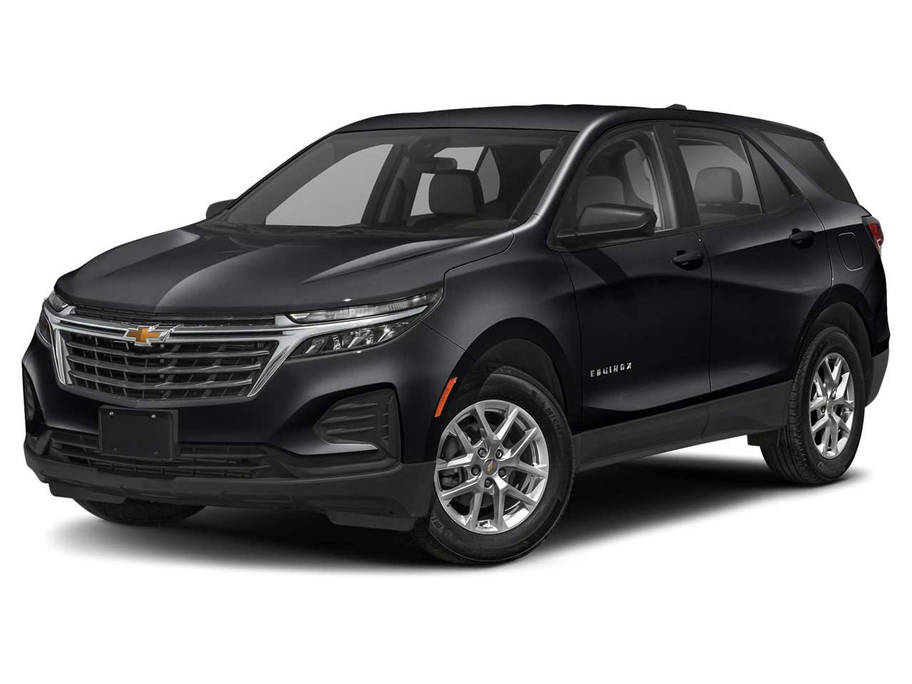 2022 Chevrolet Equinox LT in Iron Gray — front three-quarter view