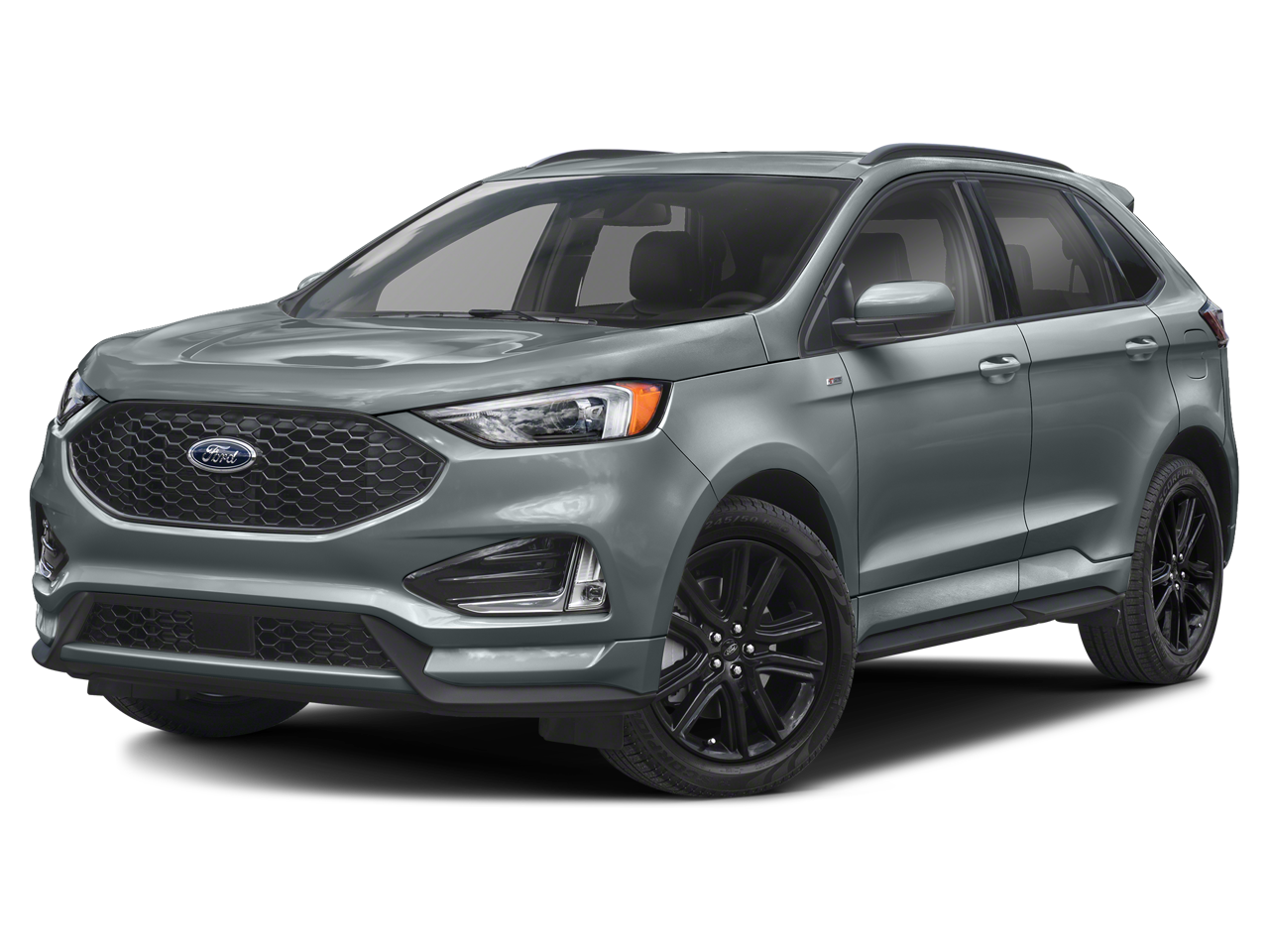 2024 Ford Edge ST Line in Silver Metallic — front three-quarter view