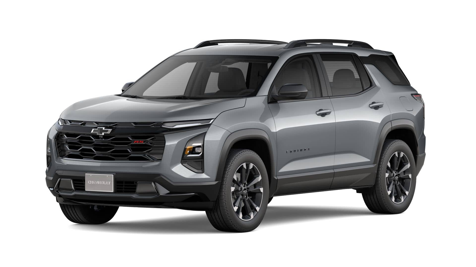 2027 Chevrolet Equinox FWD RS in Sterling Gray Metallic — front three-quarter view