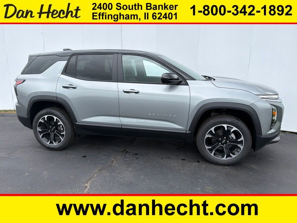 2026 Chevrolet Equinox LT in Sterling Gray Metallic — front three-quarter view